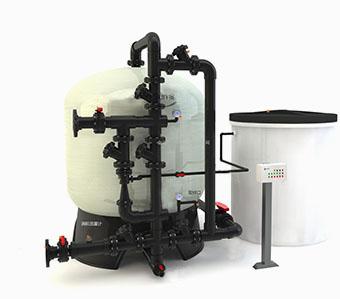 反渗透纯水设备是主要的脱盐设备之一反渗透是依靠大于渗透压的作用